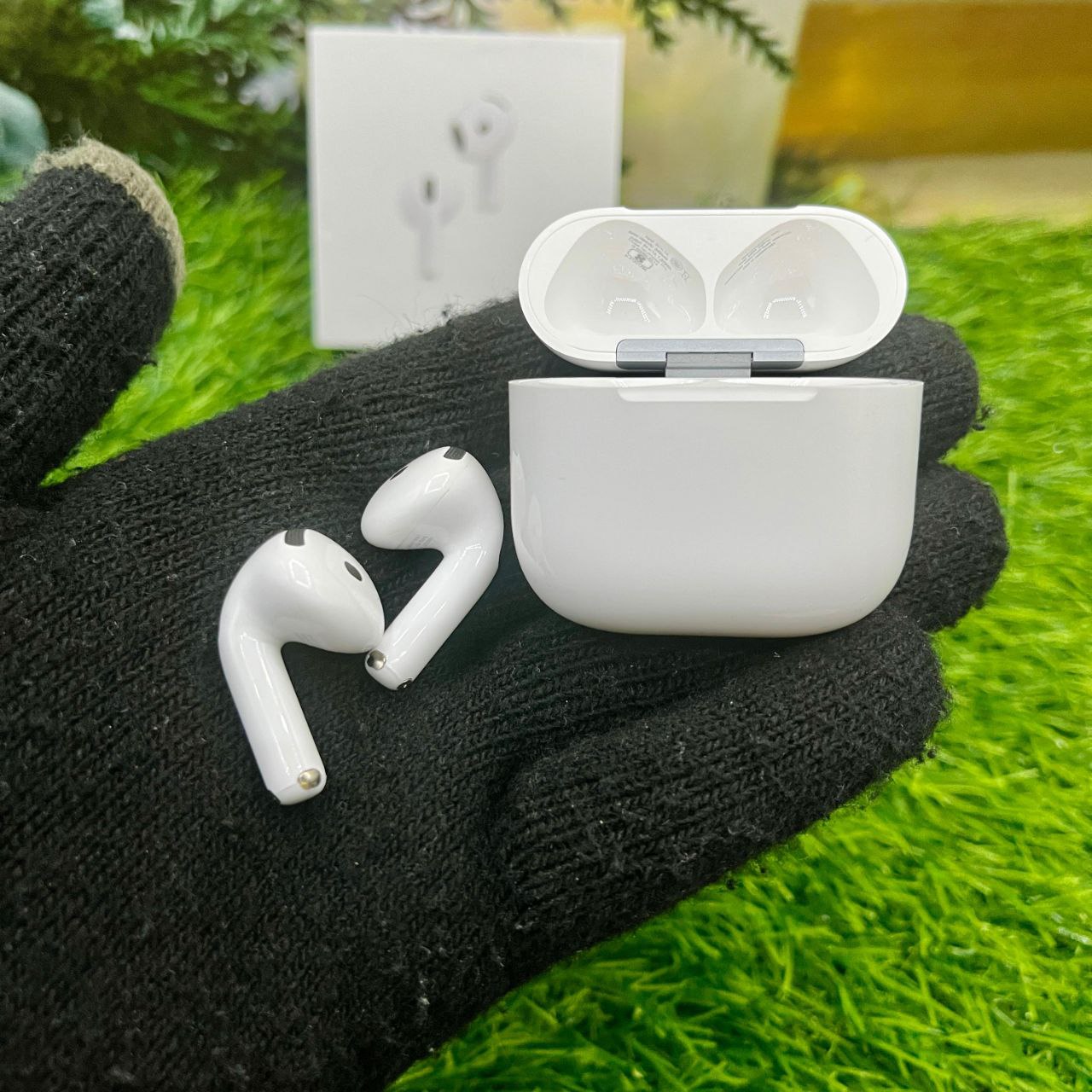 Apple AirPods 4th Generation – Wireless Bluetooth Earbuds with Enhanced Audio, Active Noise Cancellation & Adaptive Transparency